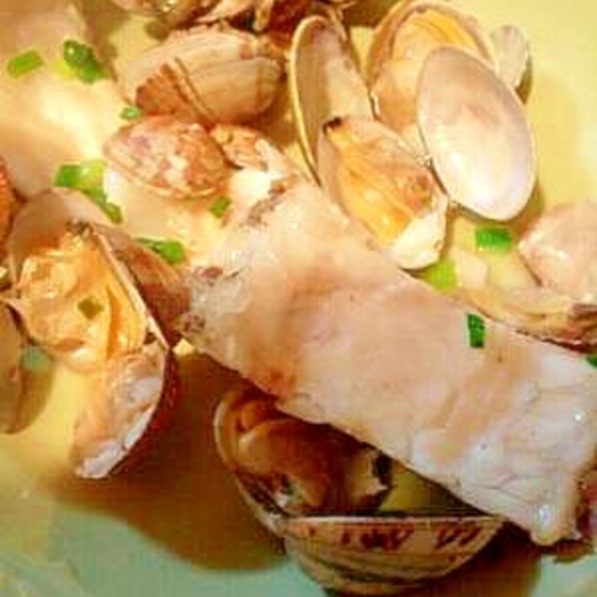 真鯛とアサリのアクアパッツァ風蒸し煮 トマトなし レシピ 作り方 By んちょん 楽天レシピ